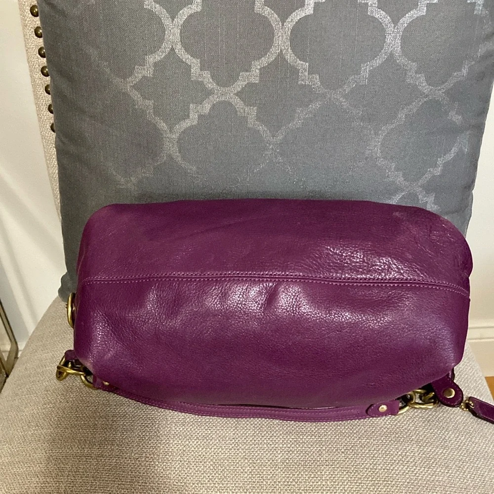 Coach Raspberry Shoulder Bag - Picture 6 of 10